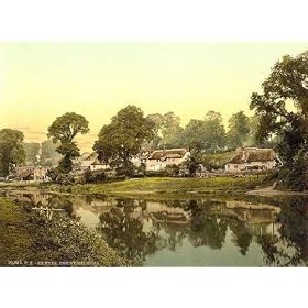 A4 10x8 Gloss Glossy Art Photo Print 30cm x 21cm Devon Exeter Countess Weir vintage old photo.jpg