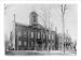 Historic Print (L): [Morris County] Court House, Morristown, N.J.; exterior entrance ...