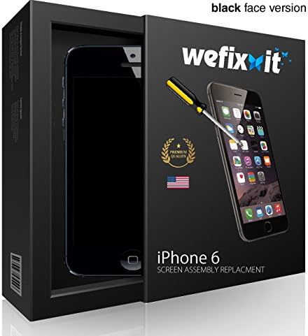 iPhone 6 Premium LCD Screen 4.7 Inch Replacement & Repair Kit : Black by Wefixxit