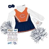 Chicago Bears NFL Girls Cheerleader Gift Set