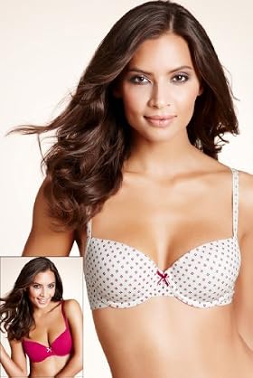 2 Pack - Cotton Rich Assorted T-Shirt Bras 2 Pack - Cotton Rich Assorted T-Shirt Bras