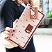 Bessky(TM) 2015 Fashion Lady Women Long Purse Clutch Zip Bag Card HolderWallet (Pink)