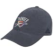 adidas Oklahoma City Thunder Navy Blue Basic Logo Adjustable Hat -