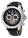 Perigaum Mens Stainless w/ Black Dial Navigator Watch