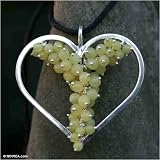 Double tie jade necklace, 'A Nourishing Love' 34.7 L