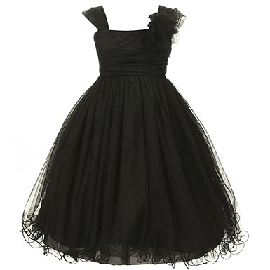 little girl black dresses