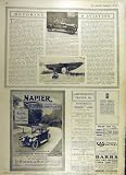 1917 Standard Car Clement-Talbots Napier Old Print