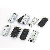 uxcell 　マグネットスピーカー　スピーカアンプ　内部　8 Ohm　2W　メタルケース　12個