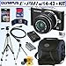 Olympus PEN E-PM1 12.3 MP Live MOS Micro Four Thirds Interchangeable Lens Digital Camera with ED 14-42mm II f/3.5-5.6 M. Zuiko Digital Zoom Lens (Black) + 16GB Deluxe Accessory Kit