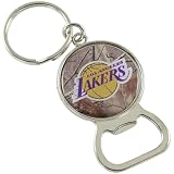 NBA Los Angeles Lakers Real Tree Camo Bottle Opener Keychain