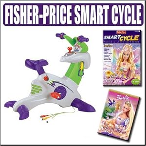 Click here to buy Fisher Price K5054 Smart Cycle with Physical Learning Arcade Barbie Fairytopia Software...