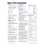 Microsoft Word 2003 Formatting (Intermediate) Quick Reference Guide (Cheat Sheet of Instructions, Tips & Shortcuts - Laminated)