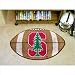 FANMATS 3617 Stanford University Football Rug