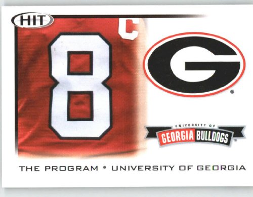 2010 Sage HIT #39 The Program - Georgia Bulldogs (Football Cards)