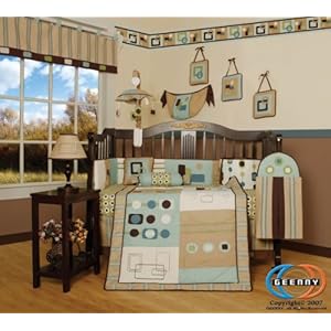 Baby Boys Boutique on Boutique Brand New Geenny Baby Boy Artist 13pcs Crib Bedding Set Baby