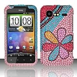 HTC Incredible 2 6350 Verizon Full Diamonds Rhinestones Bling Crystal HARD  ....