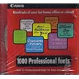 1000 Professional Fonts