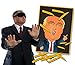 Pin the Toupee on Trump Party Game â€“ Donald Trump Gag Gift â€“ Funny Political Gifts â€“Bonus Blindfold Mask by Gears Out