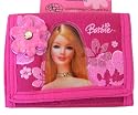 Barbie Girl Wallet : Children Trifold Wallet (1pc : Pink color)
