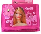 Barbie Girl Wallet : Children Trifold Wallet (1pc : Pink color)