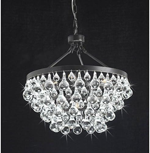 Glass Crystal Ball Ceiling Chandelier Lighting