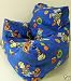 Bob The Builder Blue Bean Bag Arm Chair with Beans Official
