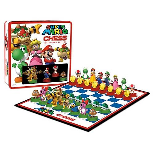Super Mario Bros Super Mario Chess Collectors Edition