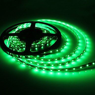 Gangnam Shop 24W 3528SMD 600-LED 5m Green Light IP65 Waterproof LED Strip for Home/Car Decoration (DC 12V)