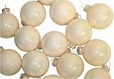 Review Season's Designs  / Club Pack of 64 Pearl Vanilla Cream Glass Ball Christmas Ornaments 2