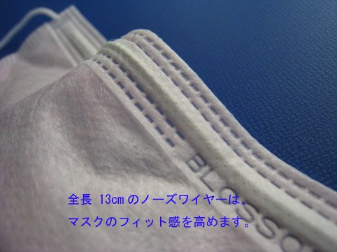 人気色 ホワイト　細菌ろ過効率（BFE） 97-98%　医療用 使い捨て マスク ホワイト 50枚入 新型インフルエンザ　対策