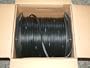 1000 FT Black Reel Siamese RG6 Solid copper 18 gauge coaxial CCTV Cable with two Solid copper 22 gauge power line security / Alarm Cable UL Approved