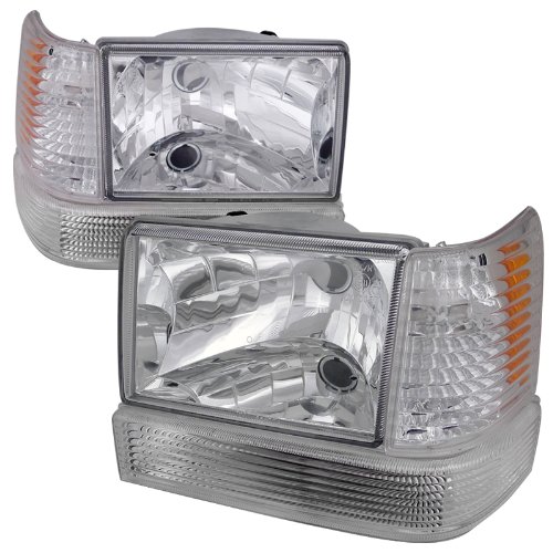 Jeep Grand Cherokee Headlight, Bumper, Corner Signal Lights 8Pc Chrome On Sale