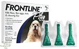 Frontline Plus Dogs  Puppies Medium 23-44LB (Blue) 3 Month Supply