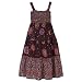 Girls' Xhilaration� Sleeveless Jersey Dress - Brown Print