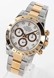 「[ロレックス]ROLEX 腕時計 デイトナ コスモグラフ ダイヤインデックス YGコンビ ホワイト Ref.116523G メンズ [並行輸入品]」の画像