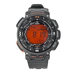 Casio Men's PAG240-8 Pathfinder Amazon Exclusive Triple Sensor Tough Solar Digital Watch
