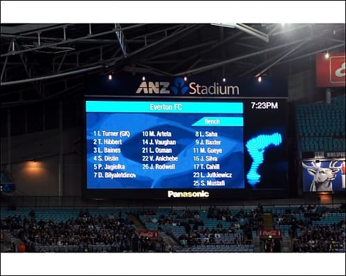 Photographic Prints of Soccer - Pre Season Friendly - Sydney FC v Everton - ANZ Stadium from Everton ePhoto