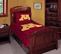 Minnesota Golden Gophers College Style Twin/Full 72x86 Comforter Set