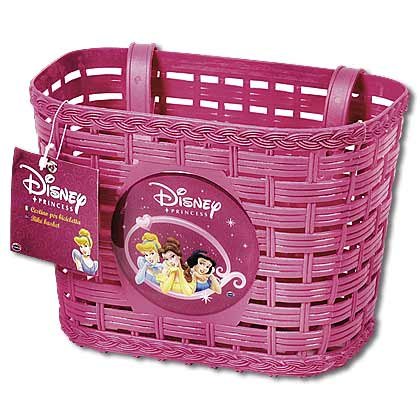 Disney Princess M&auml;dchen Fahrradkorb Universal, rosa, 35055 Preisvergleich