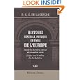 Histoire g�n�rale, physique et civile de l\'Europe, depuis les derni�res ann�es du cinqui�me si�cle jusque vers le milieu du dix-huiti�me: Tome 13