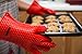 Firehouse Leisure Products Silicone Heat Resistant Cooking Gloves, One Size Fits Most