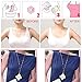 Lady Up Womens Multi Shaped Adhesive No Show Disposable Breast Petal Pasties - Pack of 10 (Flower)