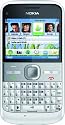 Nokia E5-00 Smartphone (6cm (2,3 Zoll) Display, Bluetooth, 5 Megapixel Kamera, QWERTZ-Tastatur) wei&szlig;