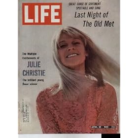 "Julie Christie: The Brilliant Young Oscar Winner" ..... 1966 LIFE Magazine Cover, A2160 *** THIS IS A COVER ONLY / NOT A MAGAZINE ***