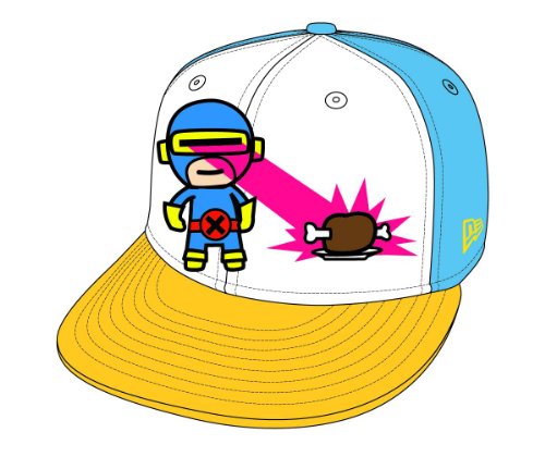  Tokidoki X Marvel X-men Cyclops 59fifty Baseball Cap