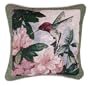 "Hummingbird Garden" Decorative Accent Throw Pillow 17" x 17"