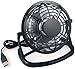 mumbi USB Ventilator Mini f&uuml;r den Schreibtisch mit An/Aus-Schalter, schwarz