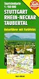 Stuttgart, Rhein-Nectar, Taubertal (Tourist Map)