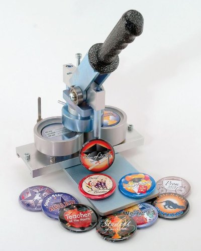 Neil Button and Badge Making Machine - Makes 225 Inch Metal Backed Buttons