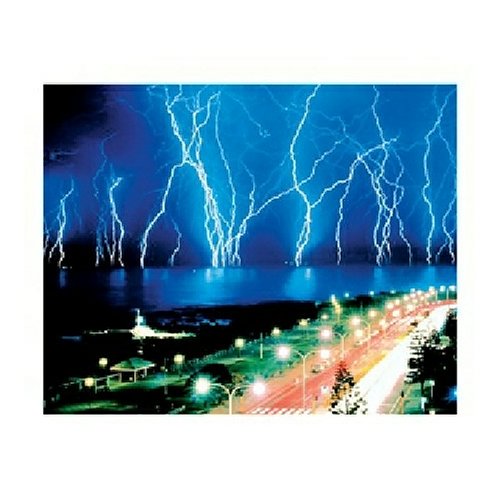 51QP28R89XL Springbok Lightning Storm 1000 Piece Jigsaw Puzzle